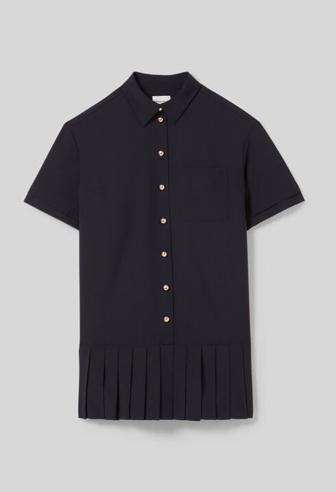 Robe courte chemise
