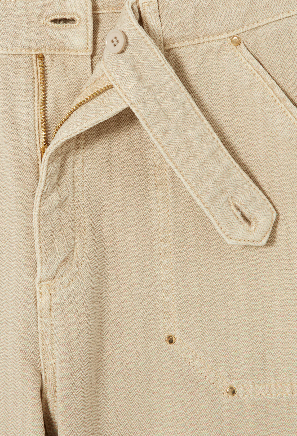 Jean denim droit
