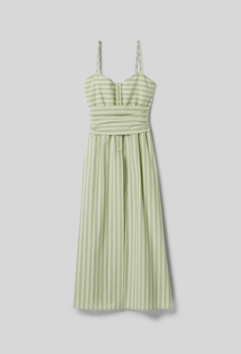 Robe longue à bretelles