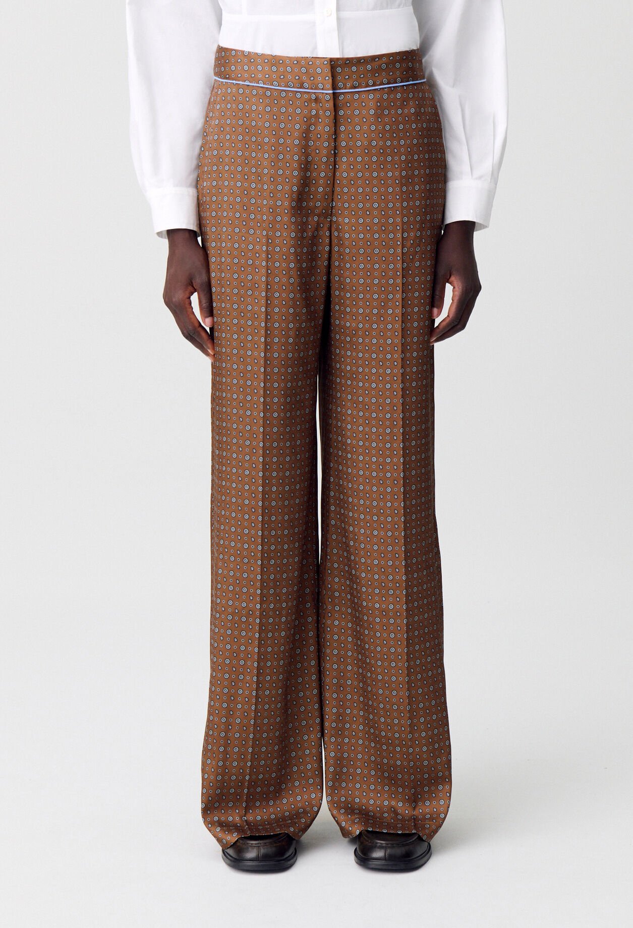 Pantalon fluide imprimé