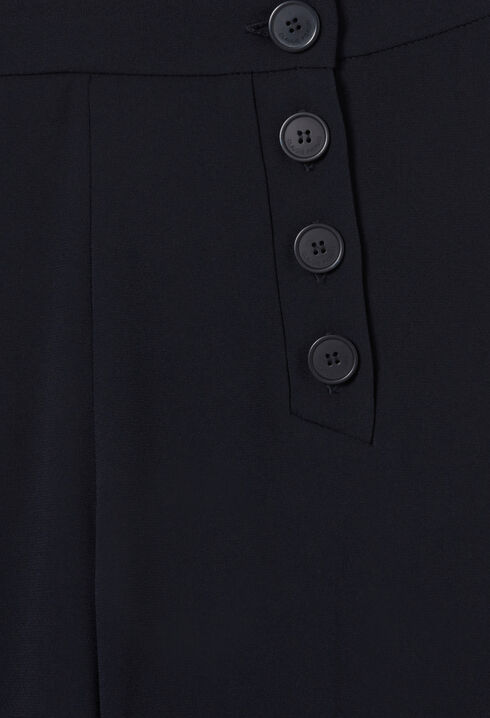 Pantalon &agrave; pont
