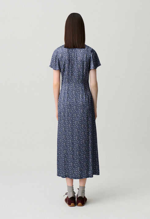 Robe fluide imprim&eacute;e