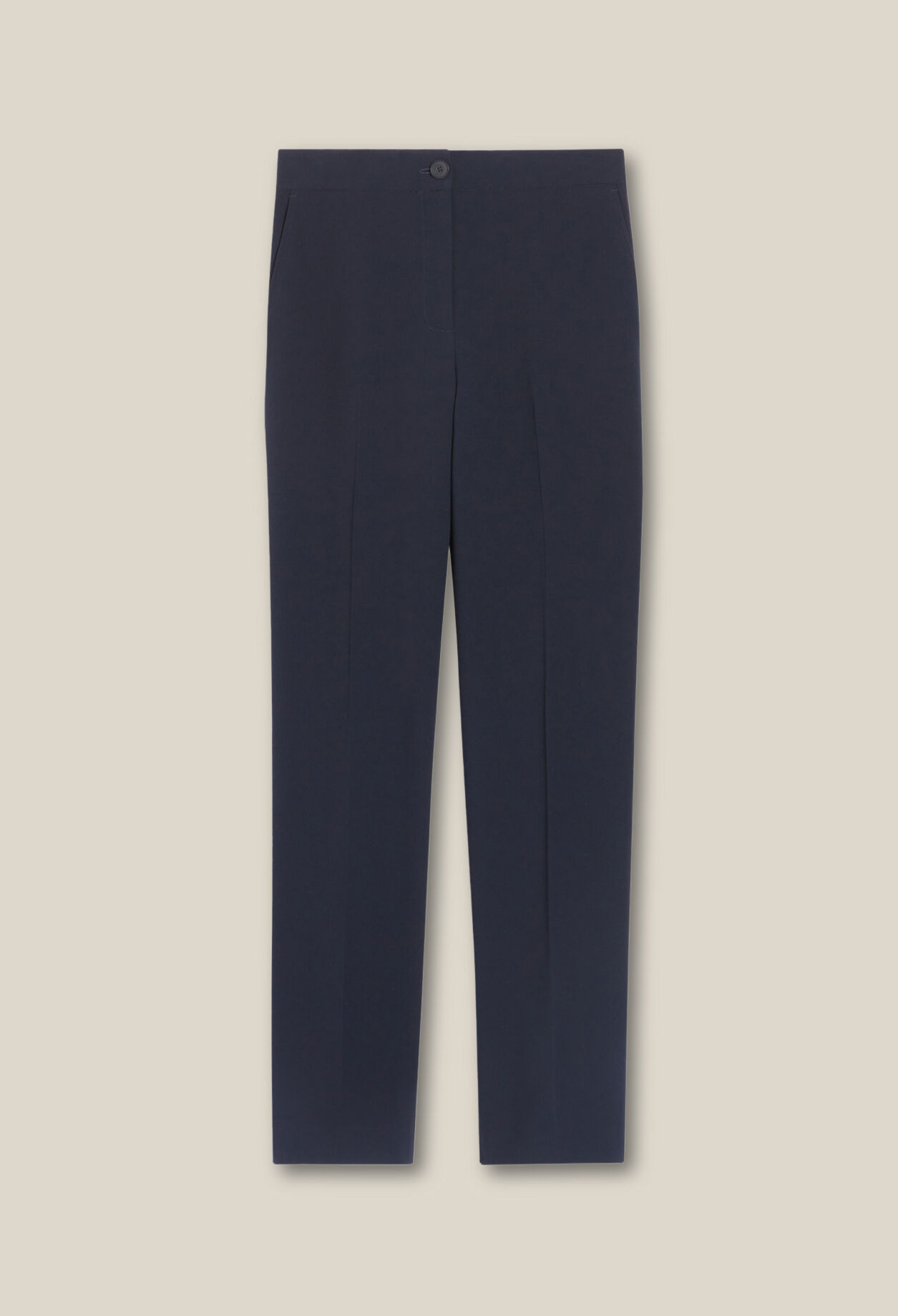 Pantalon tailleur bleu marine