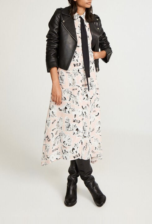 Robe-chemise imprimée