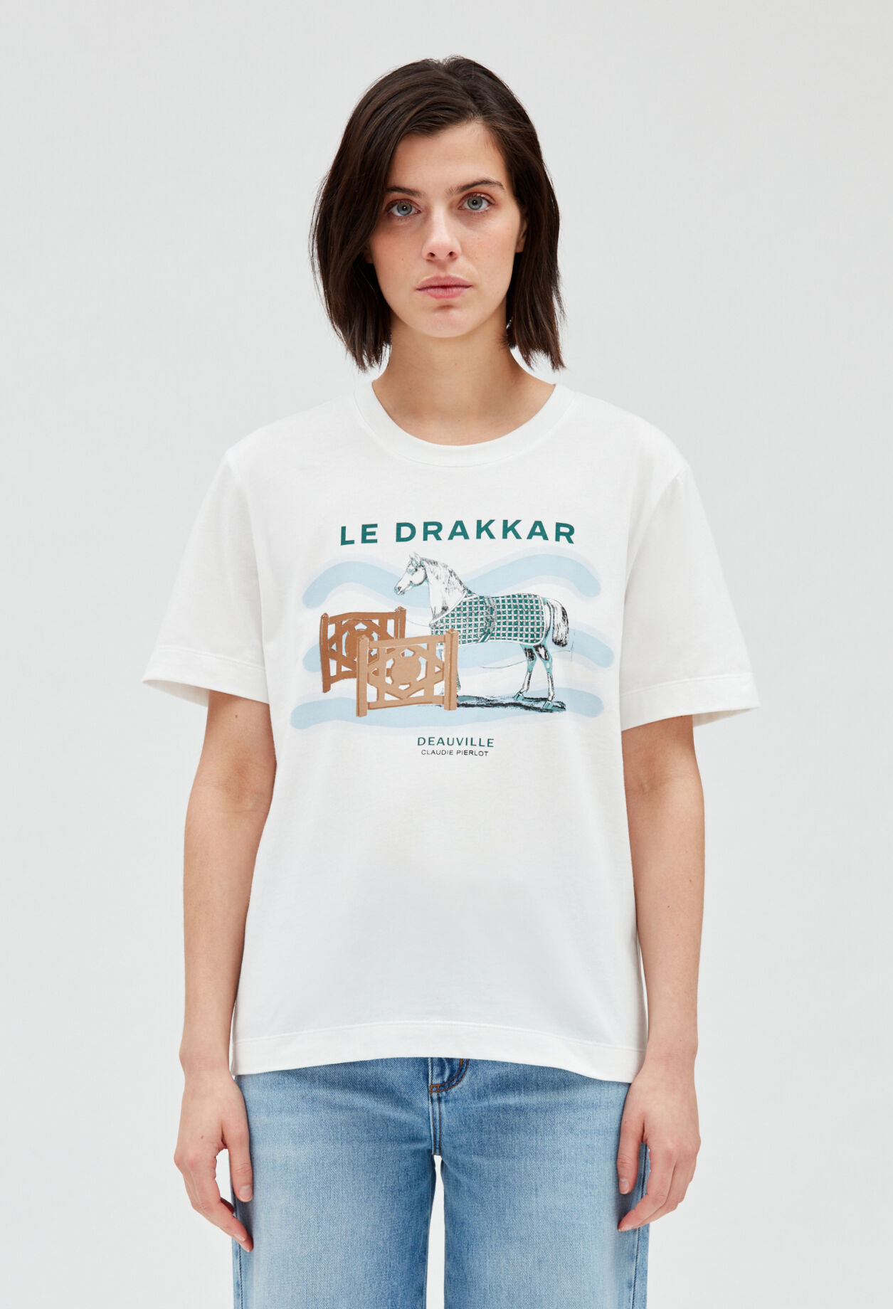 T-shirt Le Drakkar écru