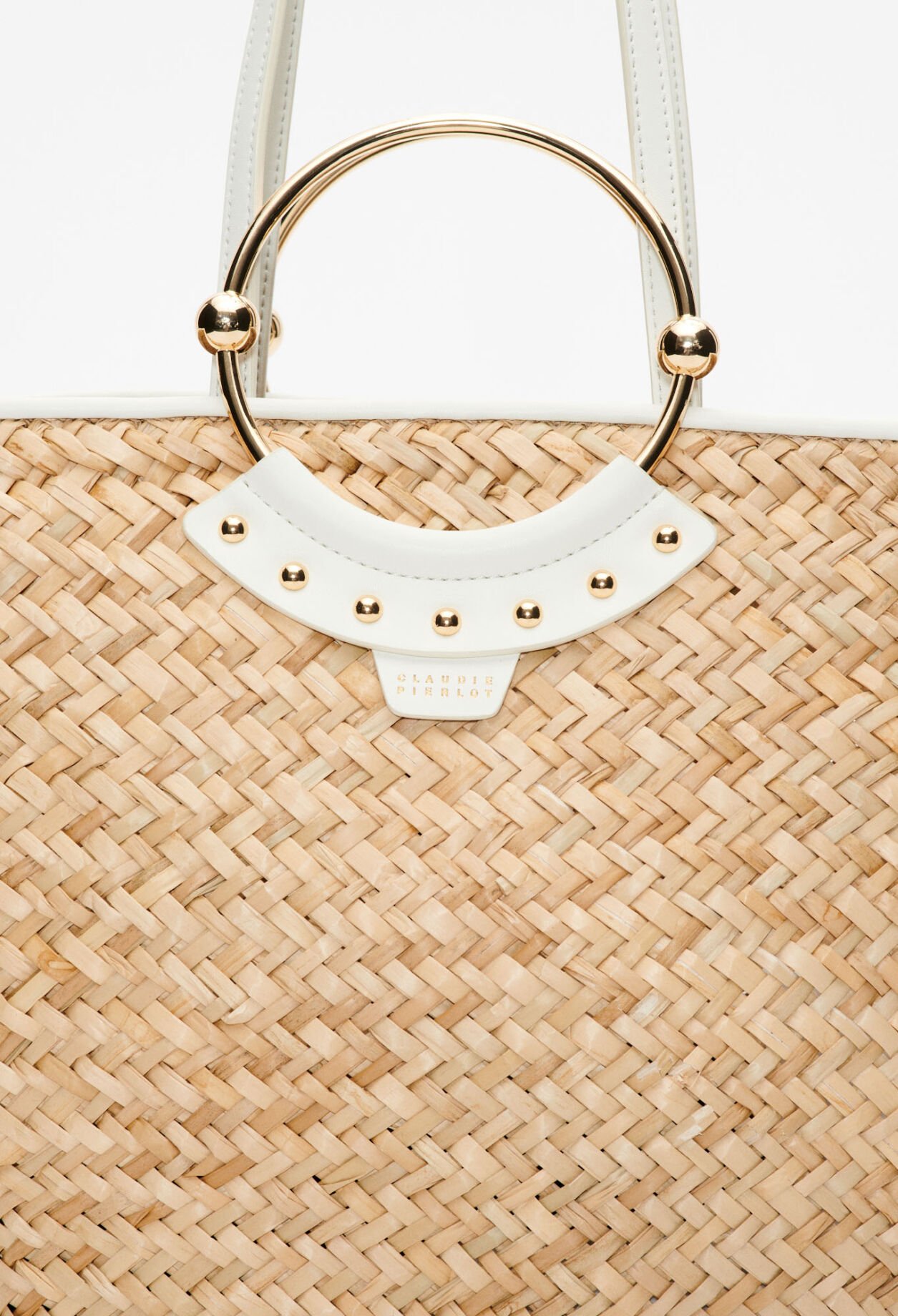 Grand panier de paille