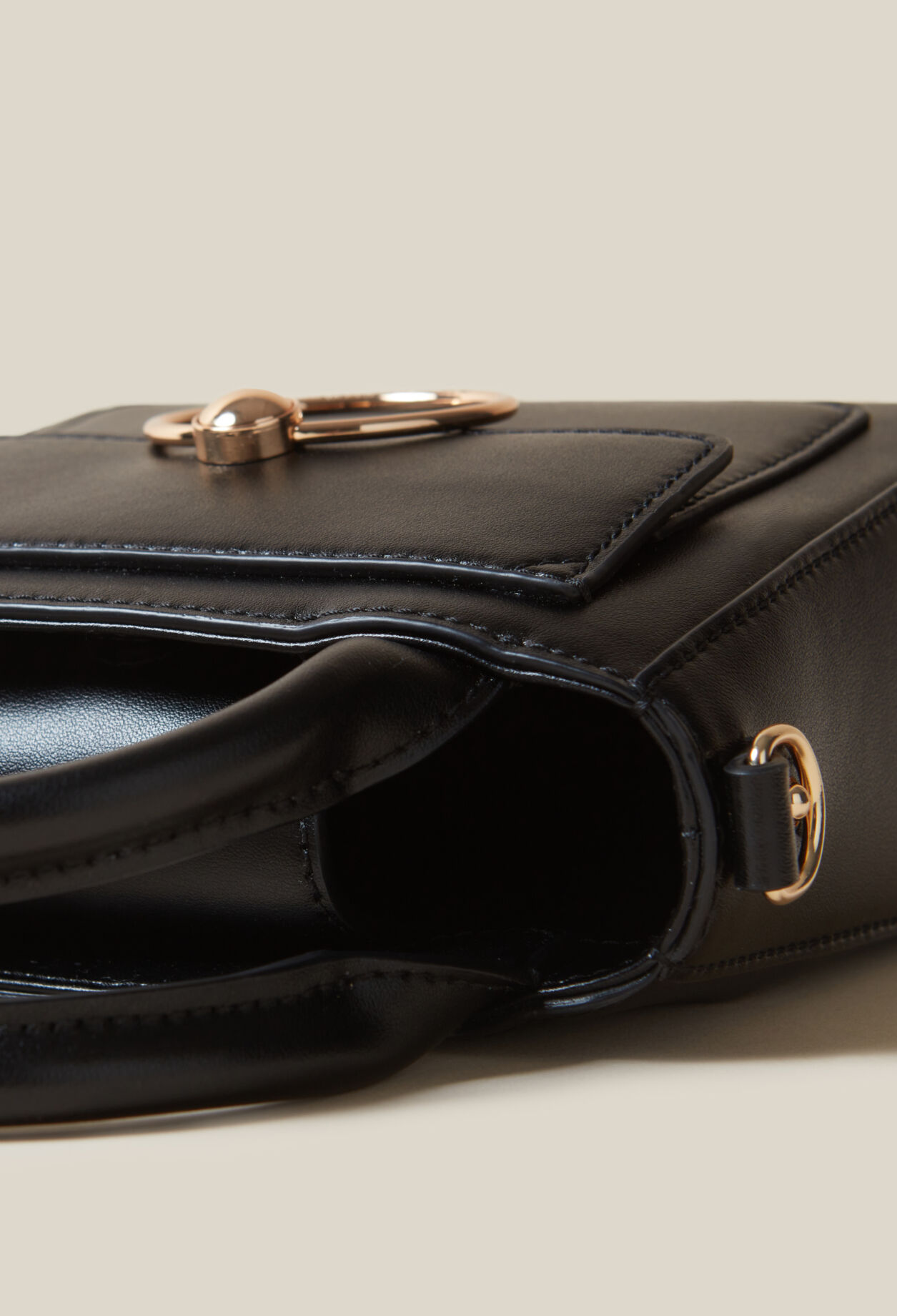 Mini sac Anouck cuir lisse chaîne