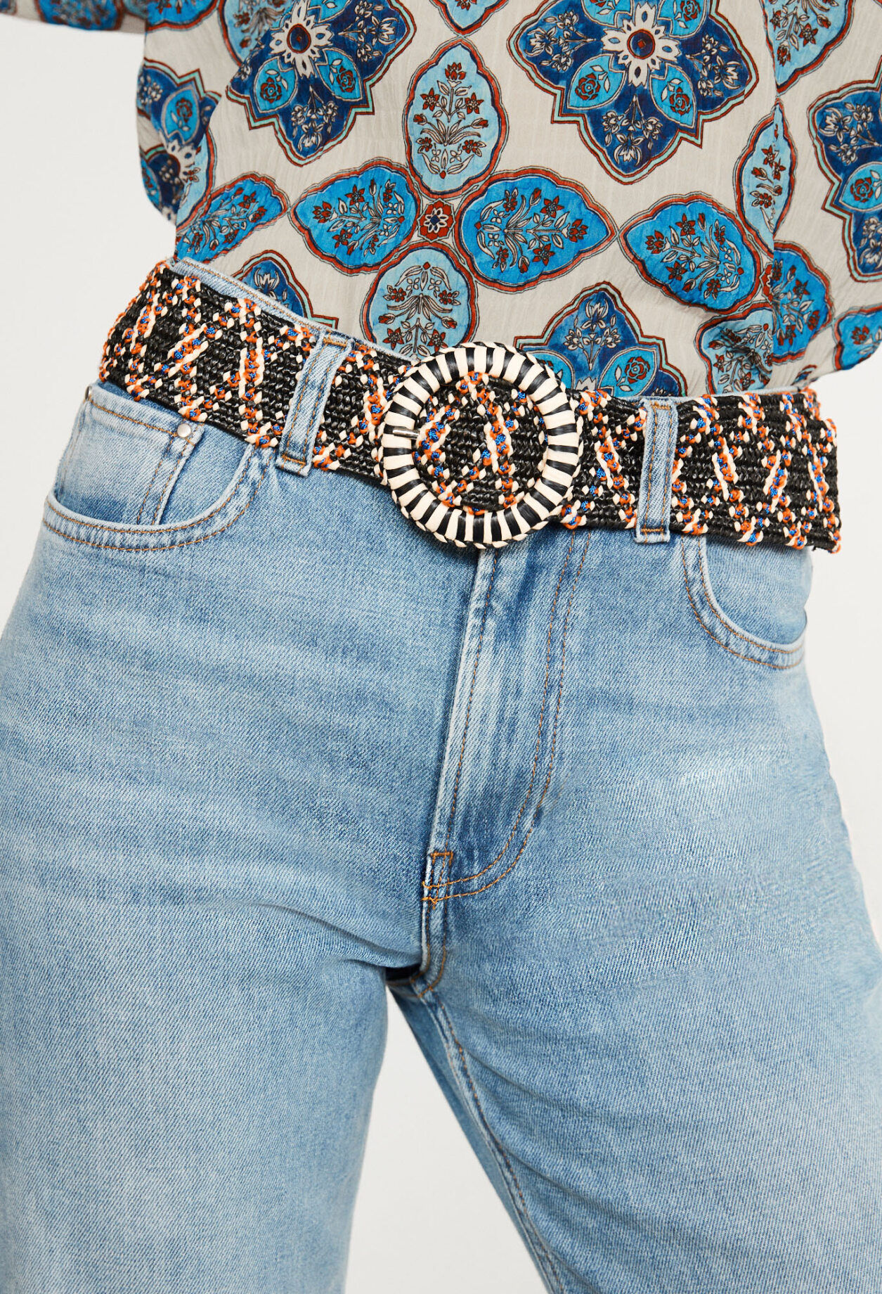 Ceinture tressée