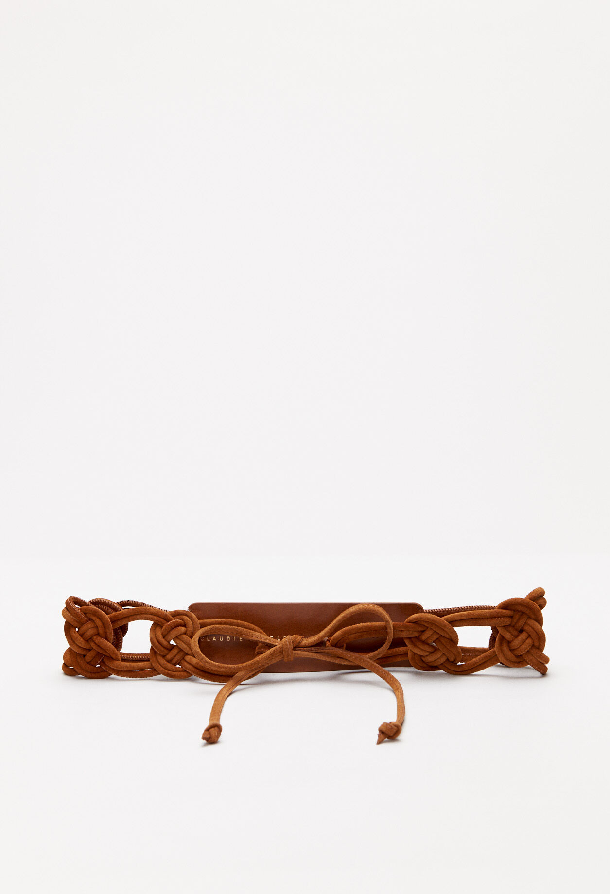 Ceinture ajourée à nœuds