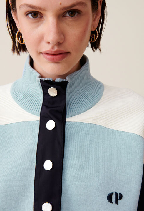 Sweatshirt Minimum col camionneur