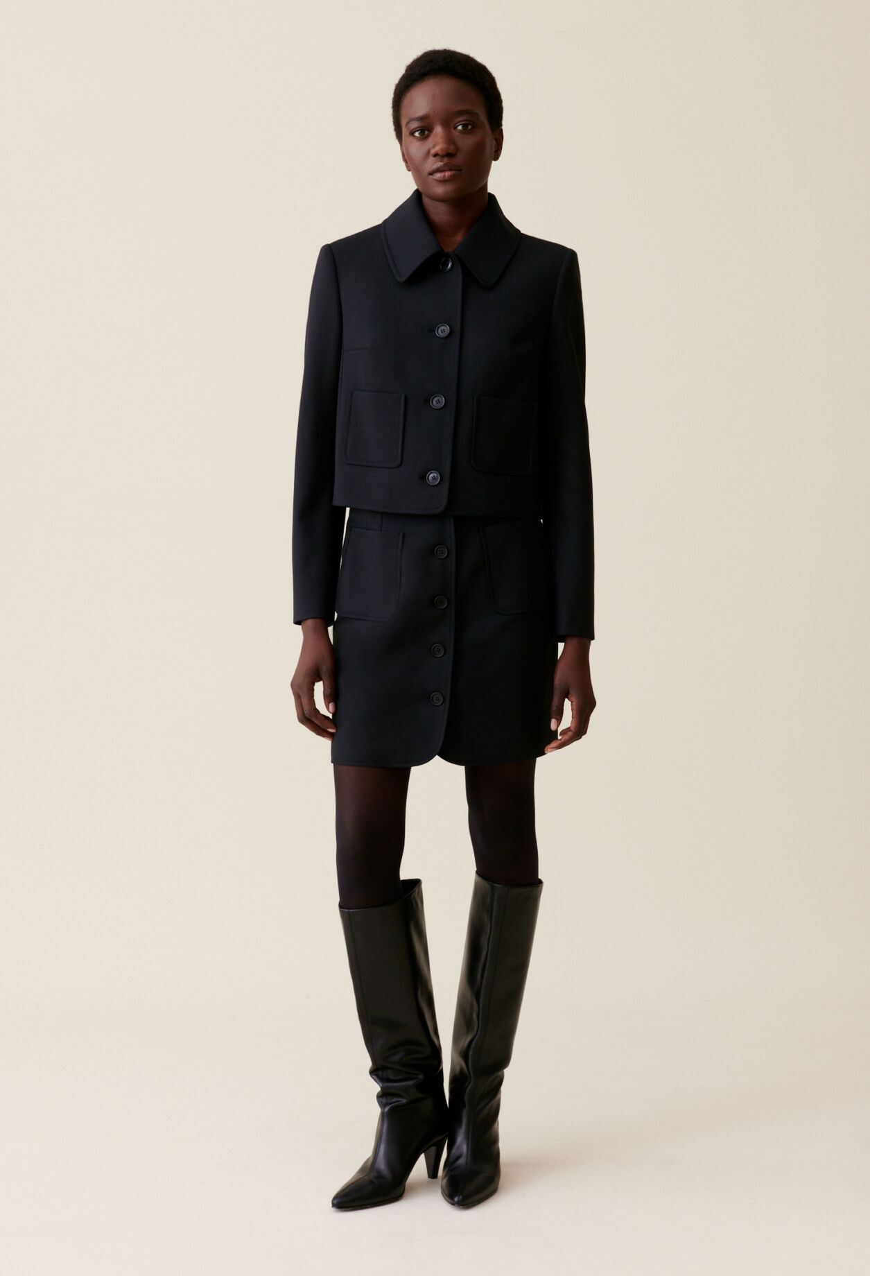 Claudie pierlot manteau carreaux 2025