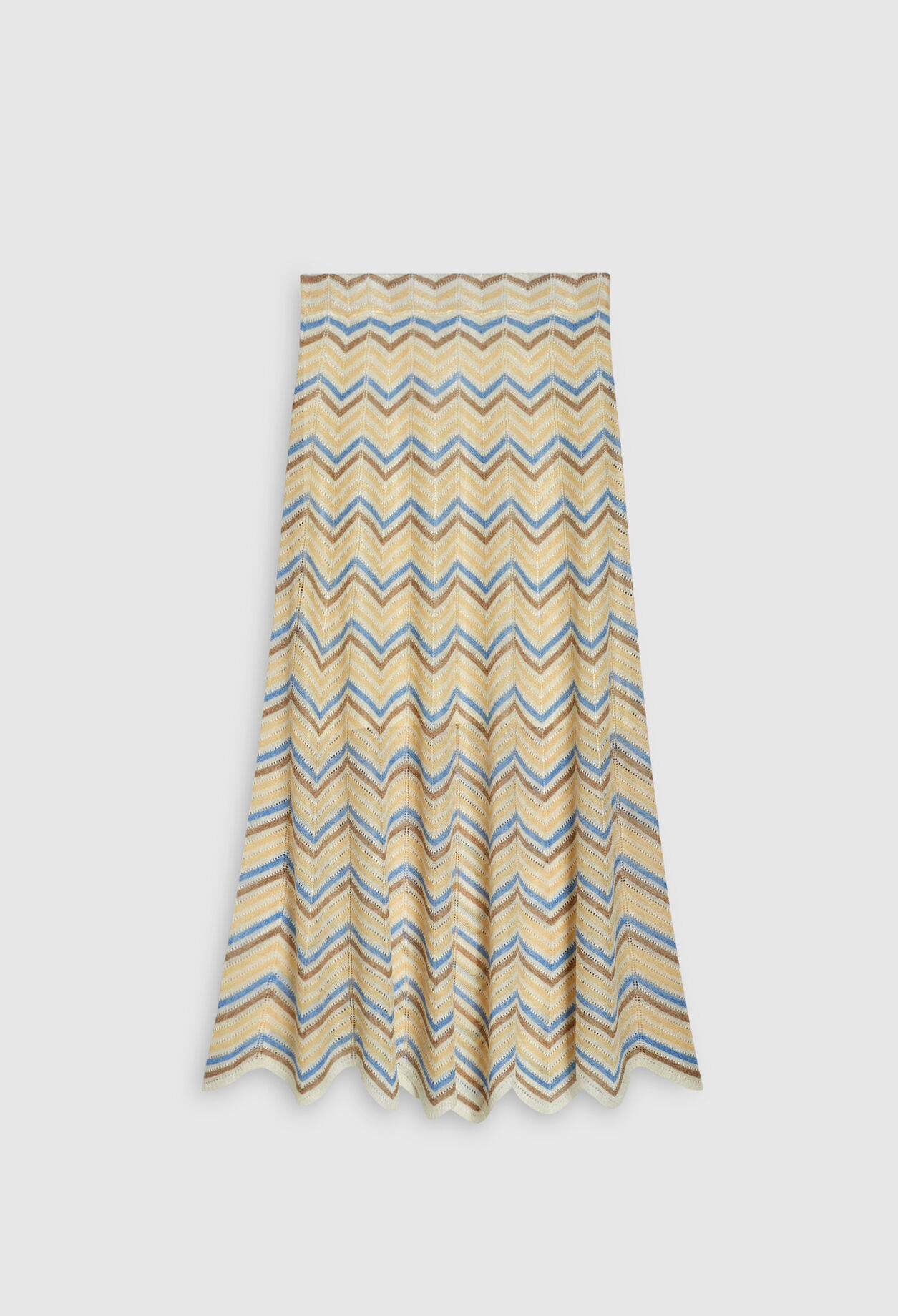 Jupe longue en maille