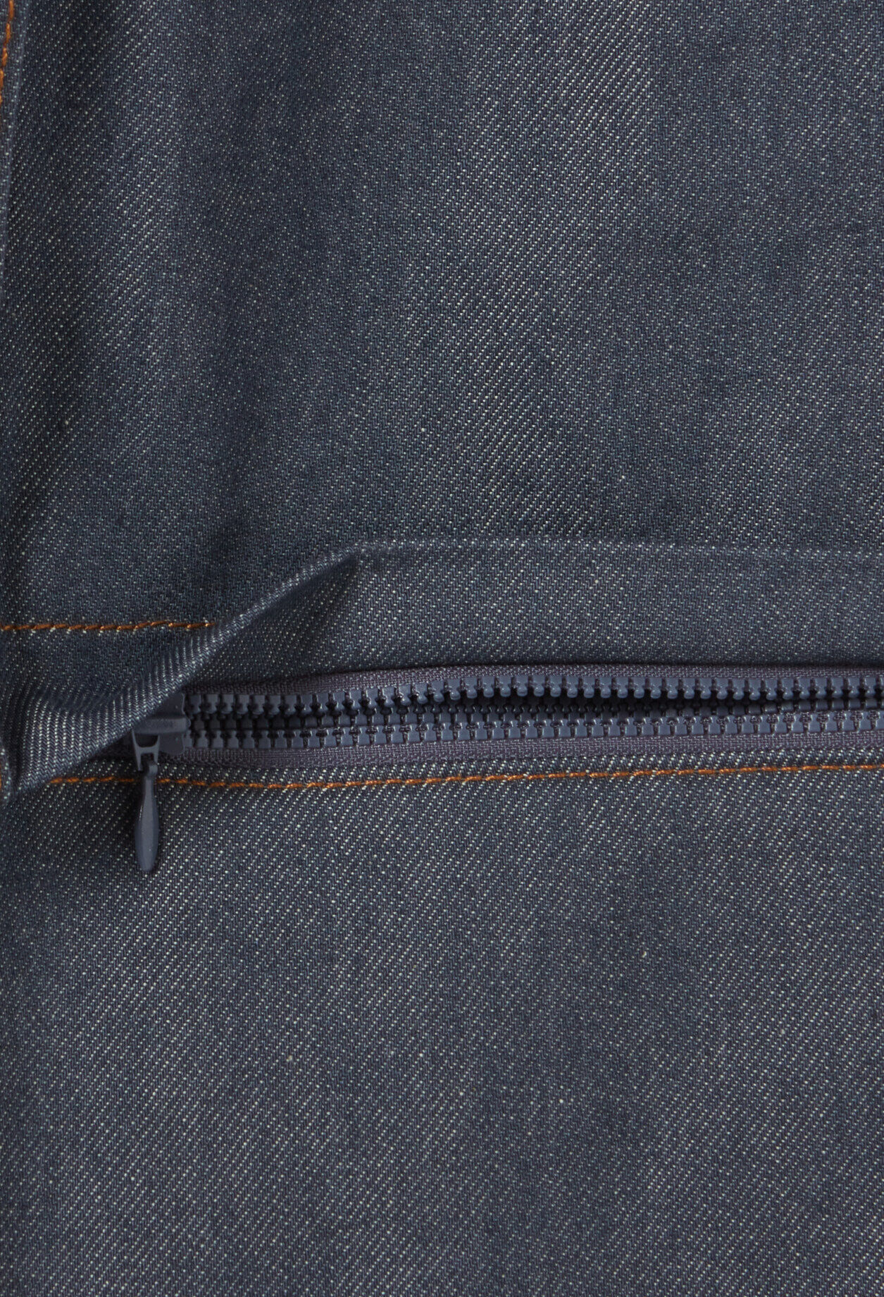 Jupe denim zippée modulable