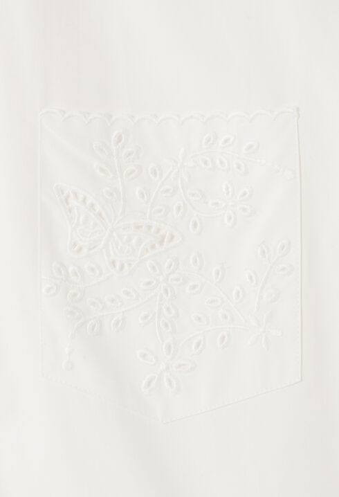 Chemise brodée