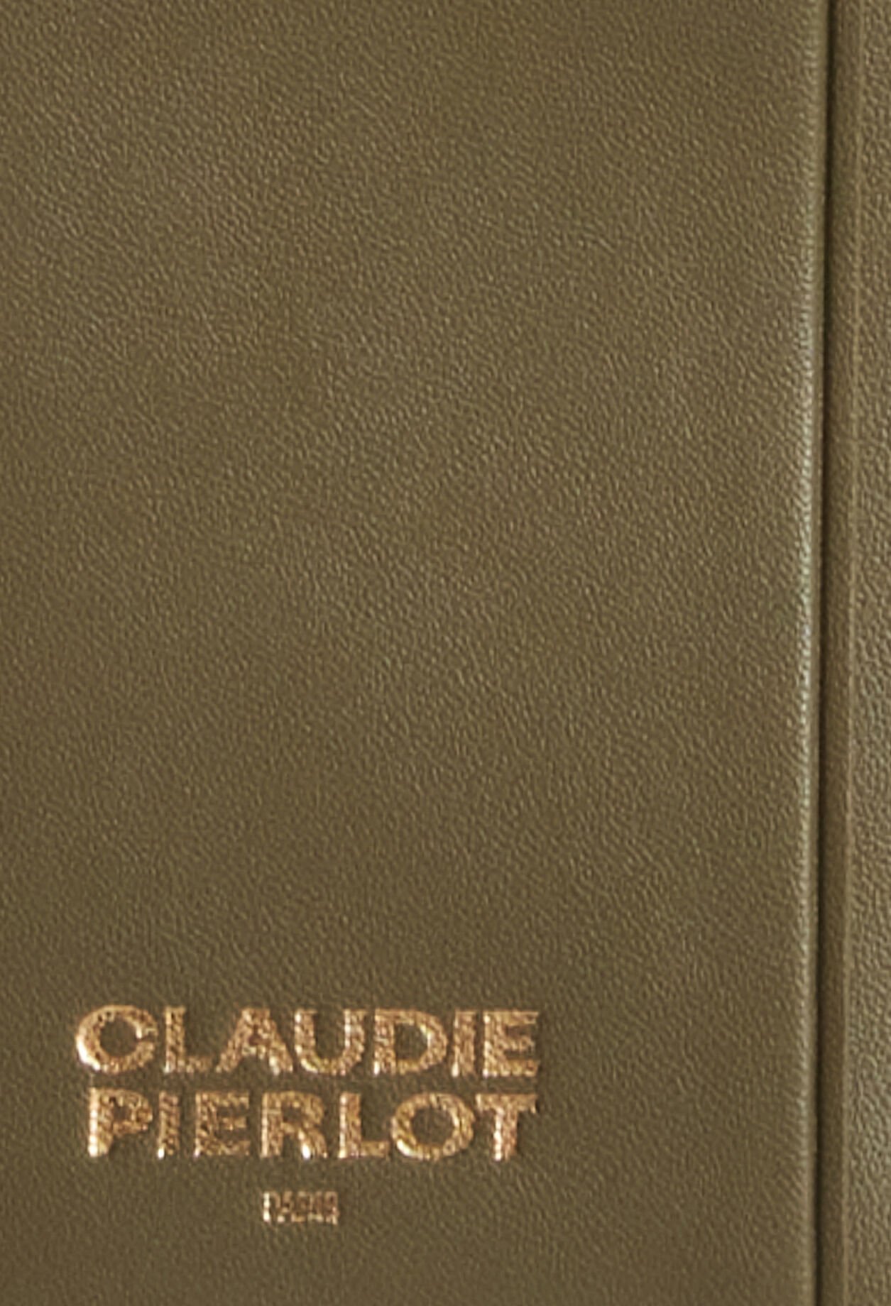 Porte-cartes bandoulière cuir lisse