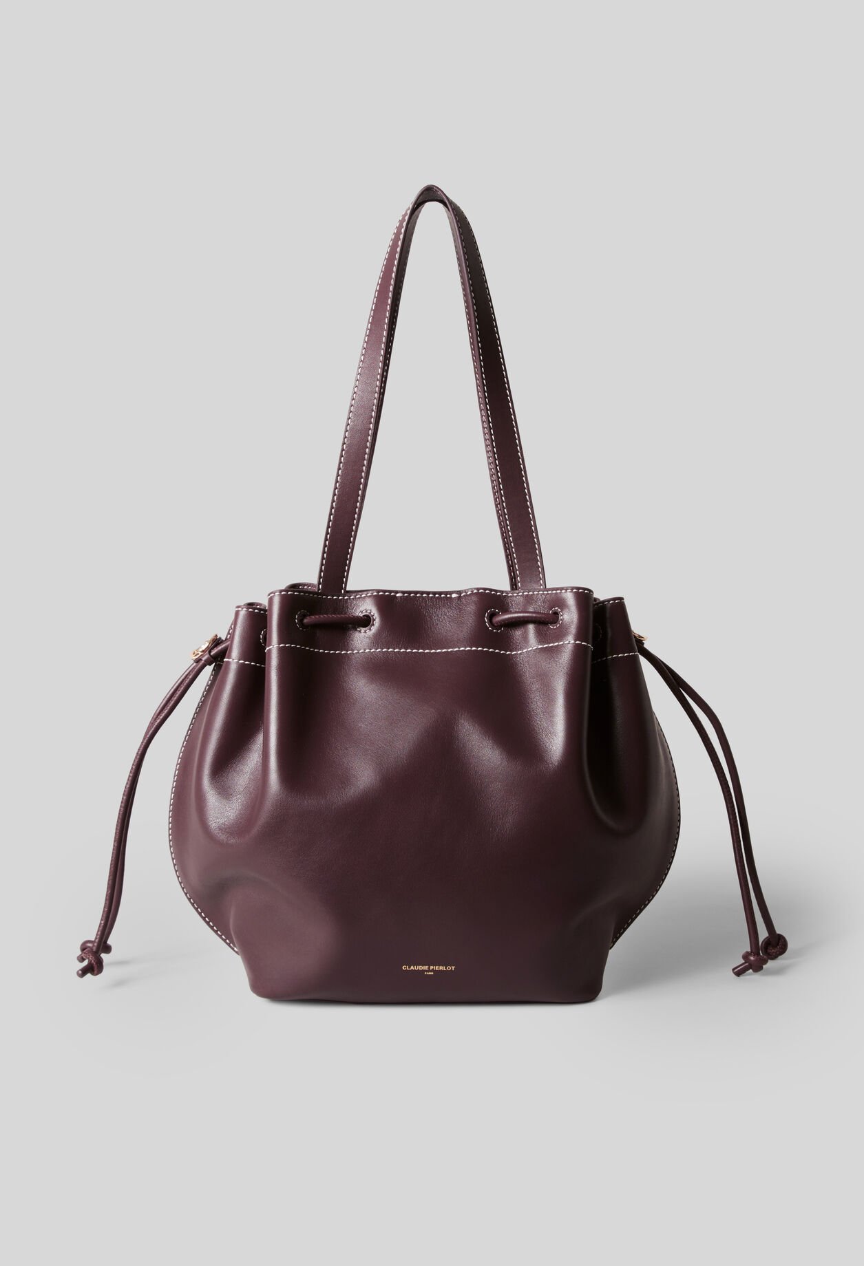 Sac cabas cuir lisse