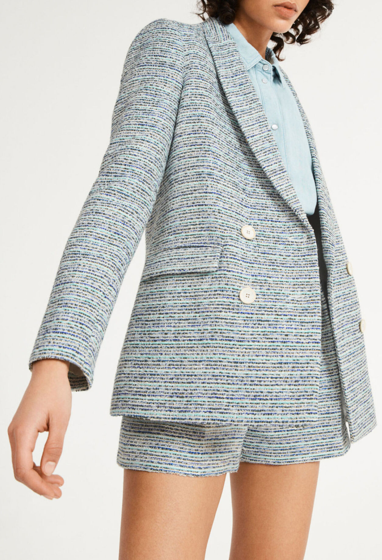 Veste à rayures