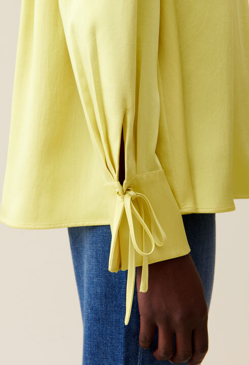 Blouse fluide col ouvert