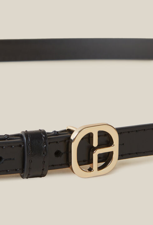Ceinture cuir boucle CP