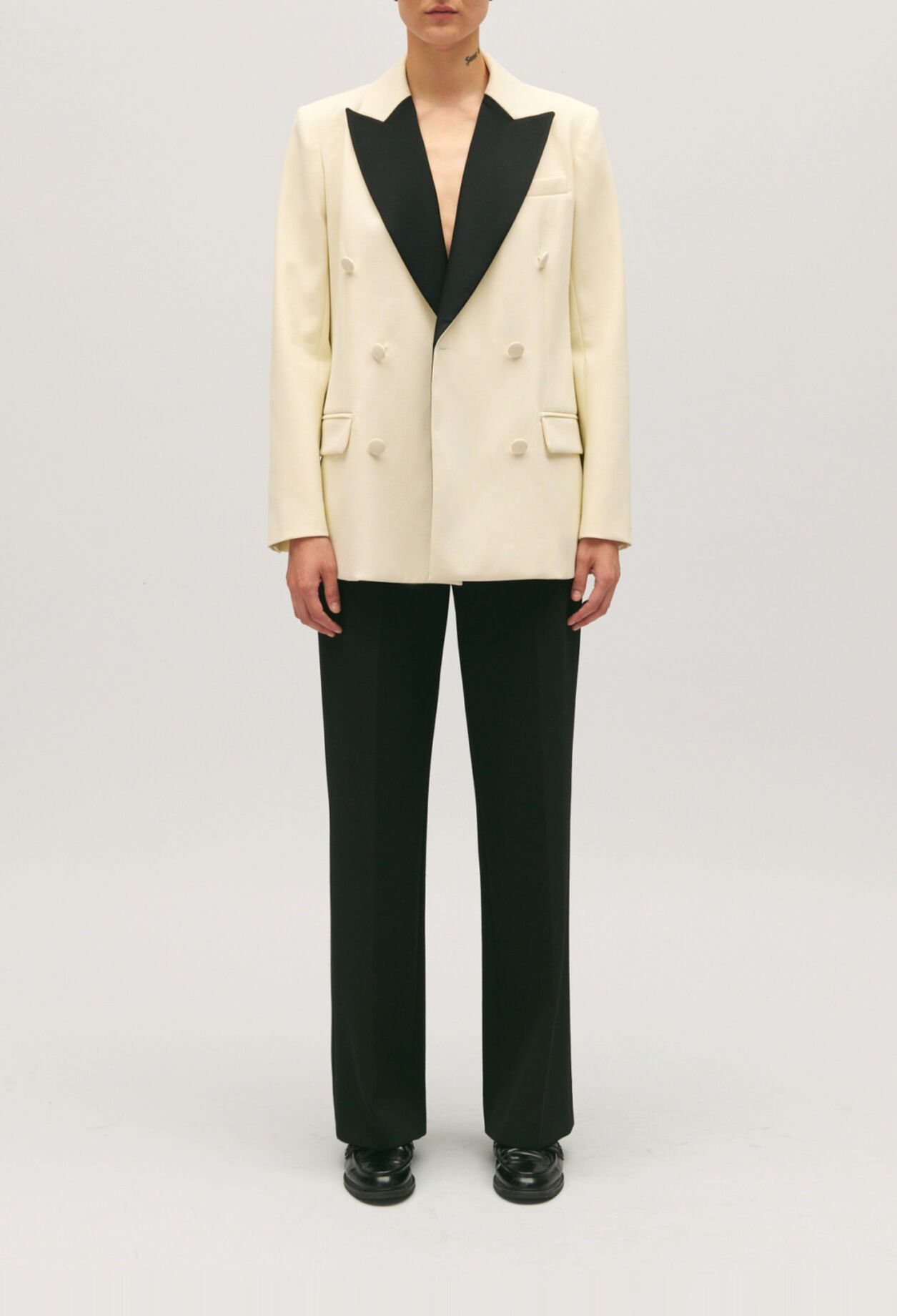 Veste costume bicolore