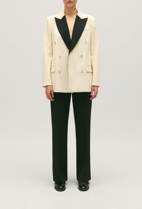 Veste costume bicolore