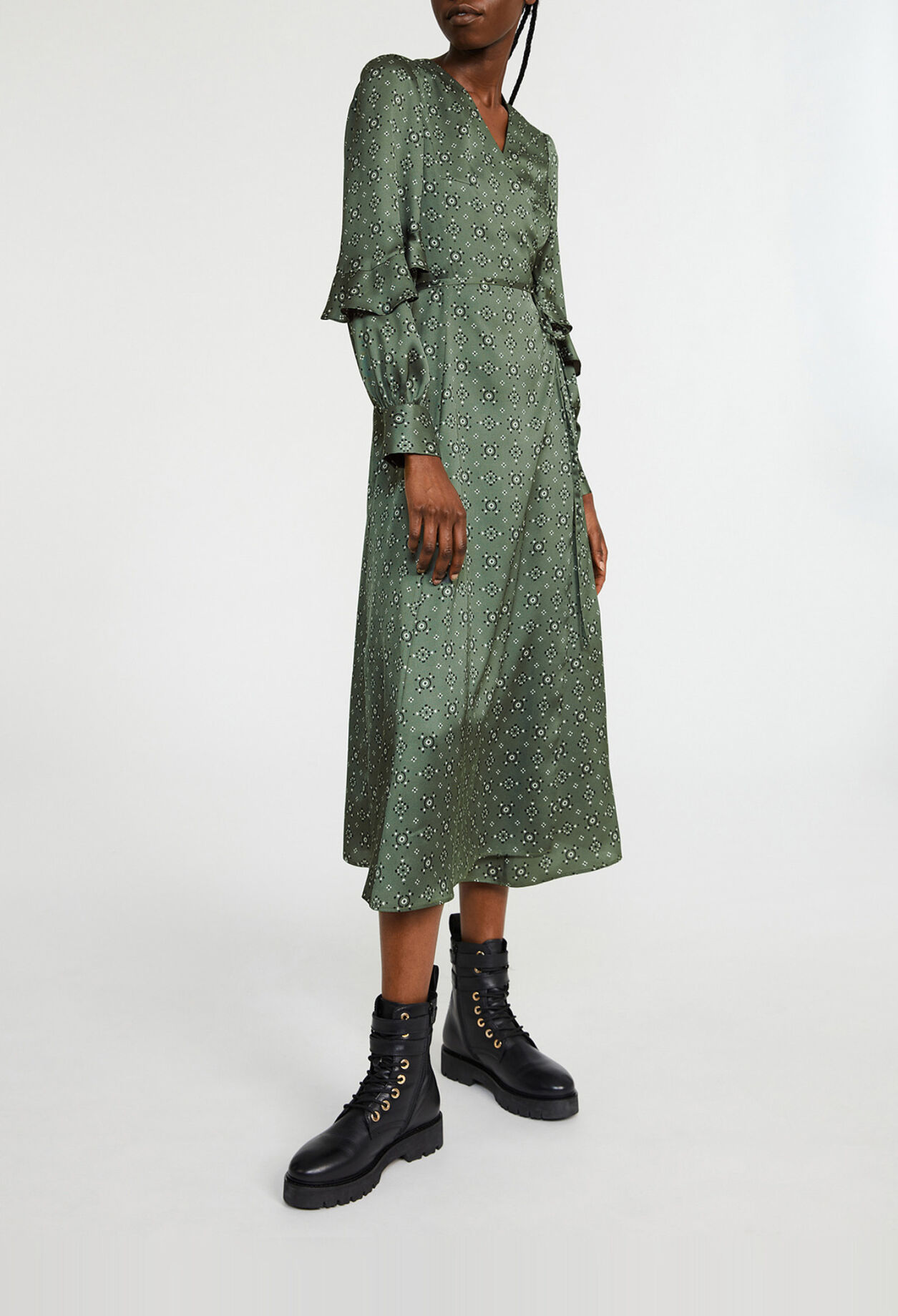 Robe longue cache cœur