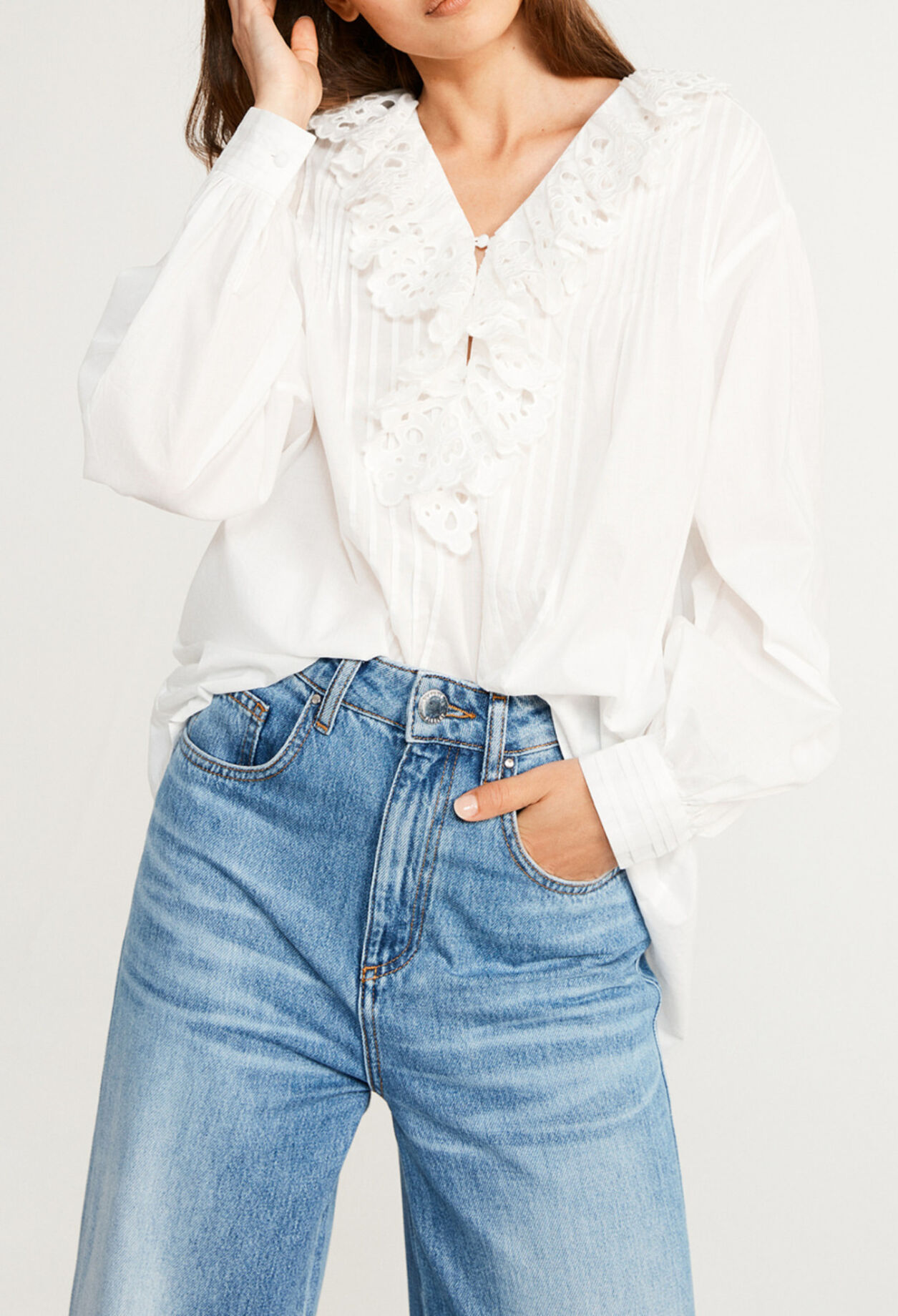 Blouse en coton biologique