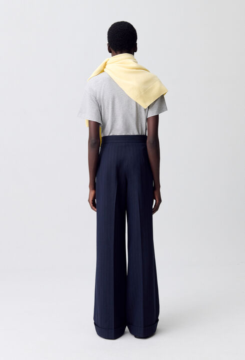 Pantalon tailleur droit