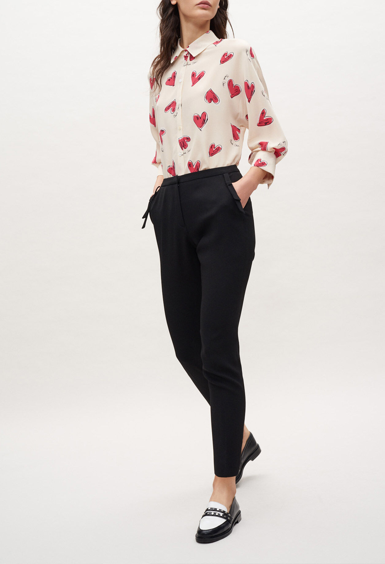 Chemise fluide imprimée