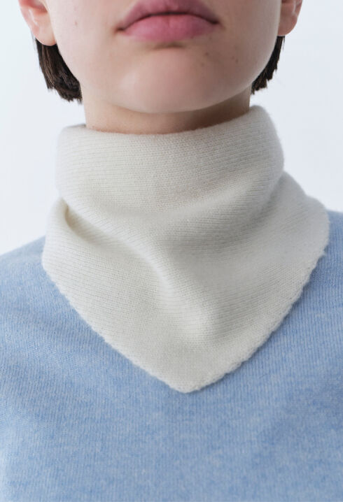 Foulard maille cachemire