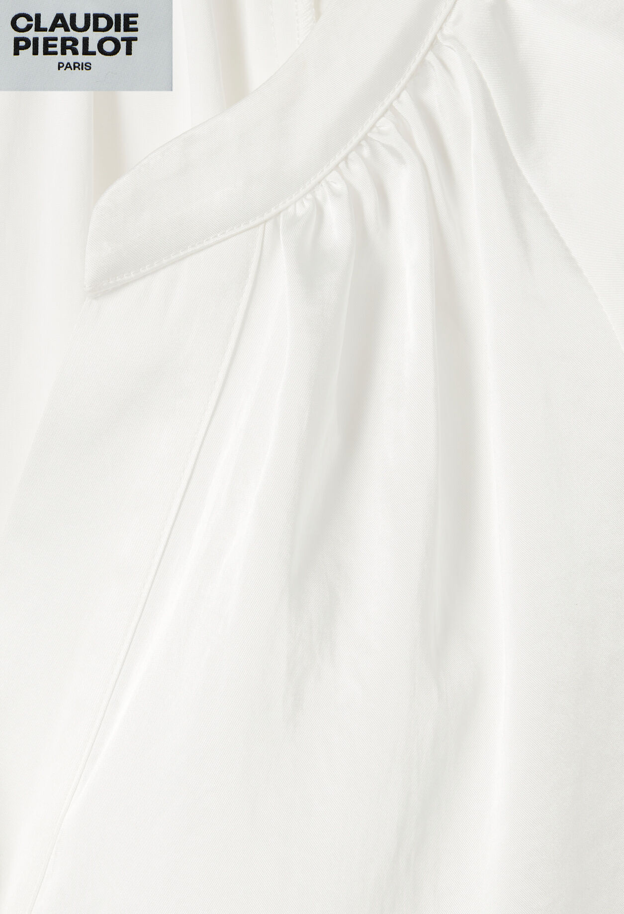 Blouse fluide col tunisien