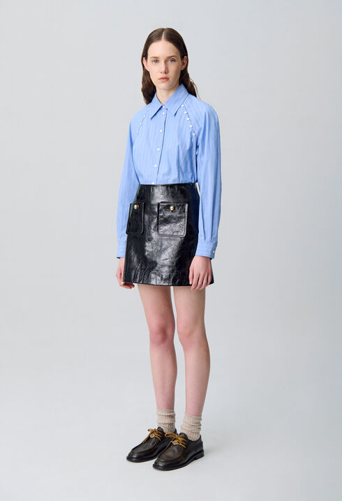Chemise popeline coton