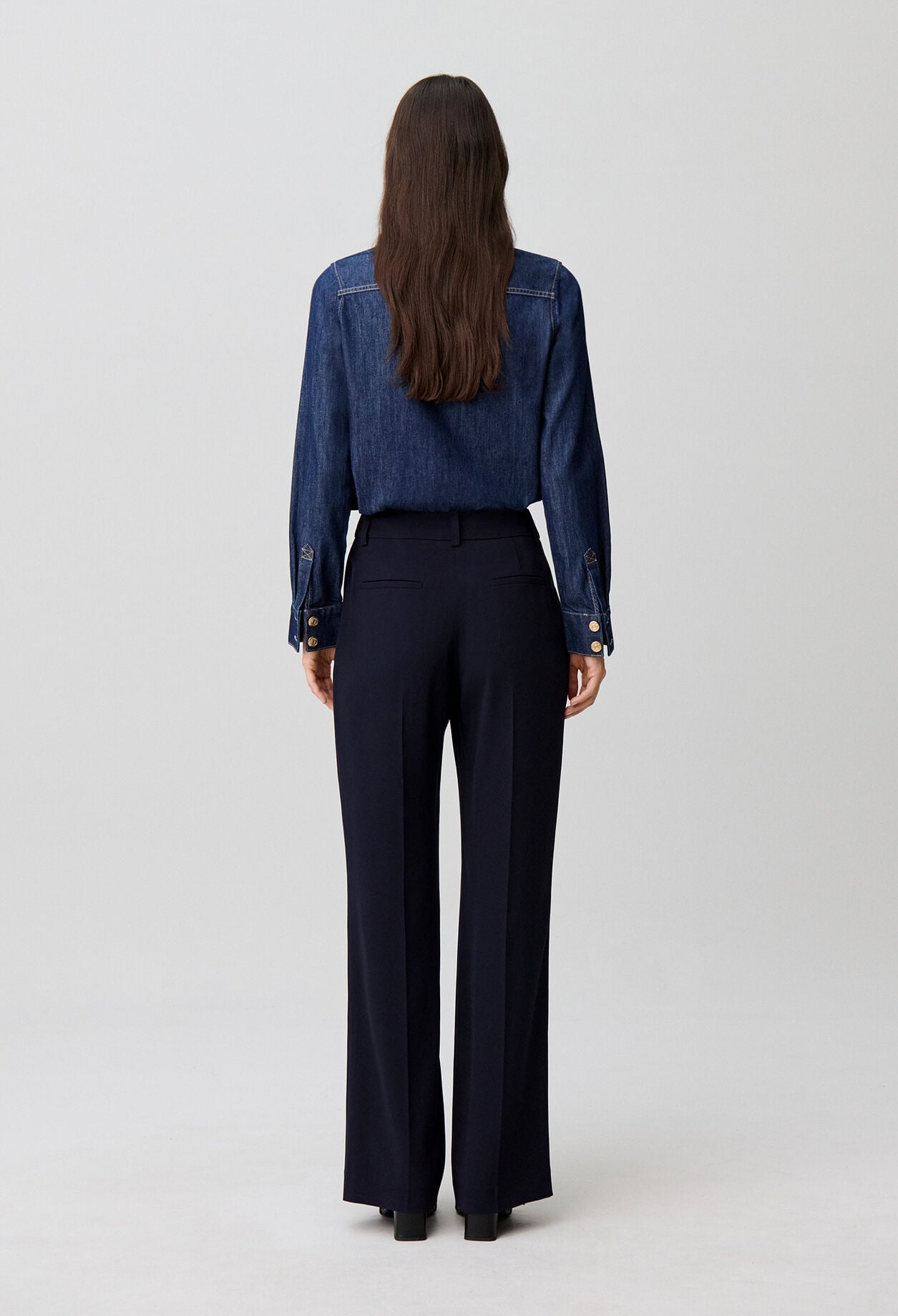 Pantalon droit de tailleur