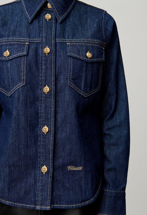 Chemise denim souple