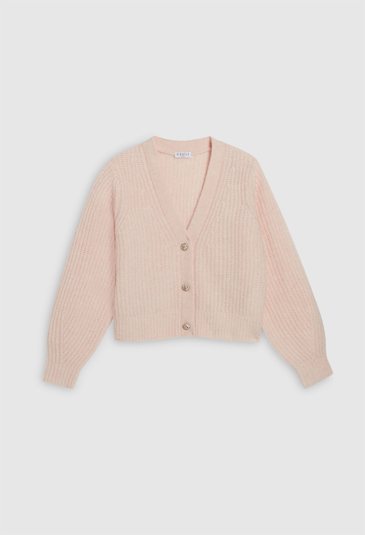Cardigan en laine traçable