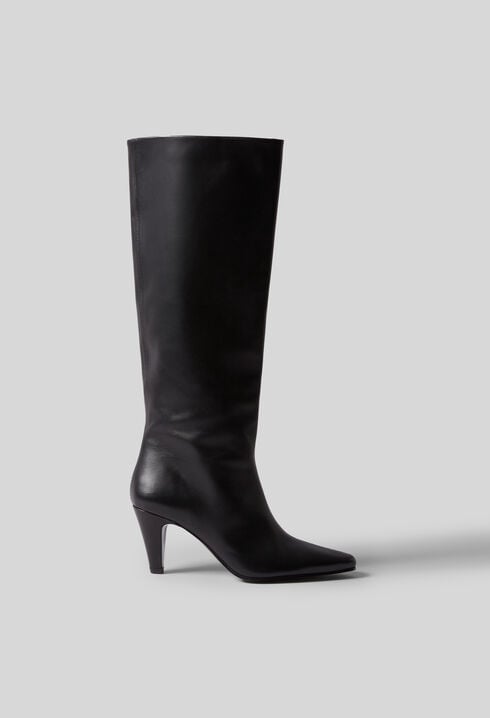 Bottes hautes cuir