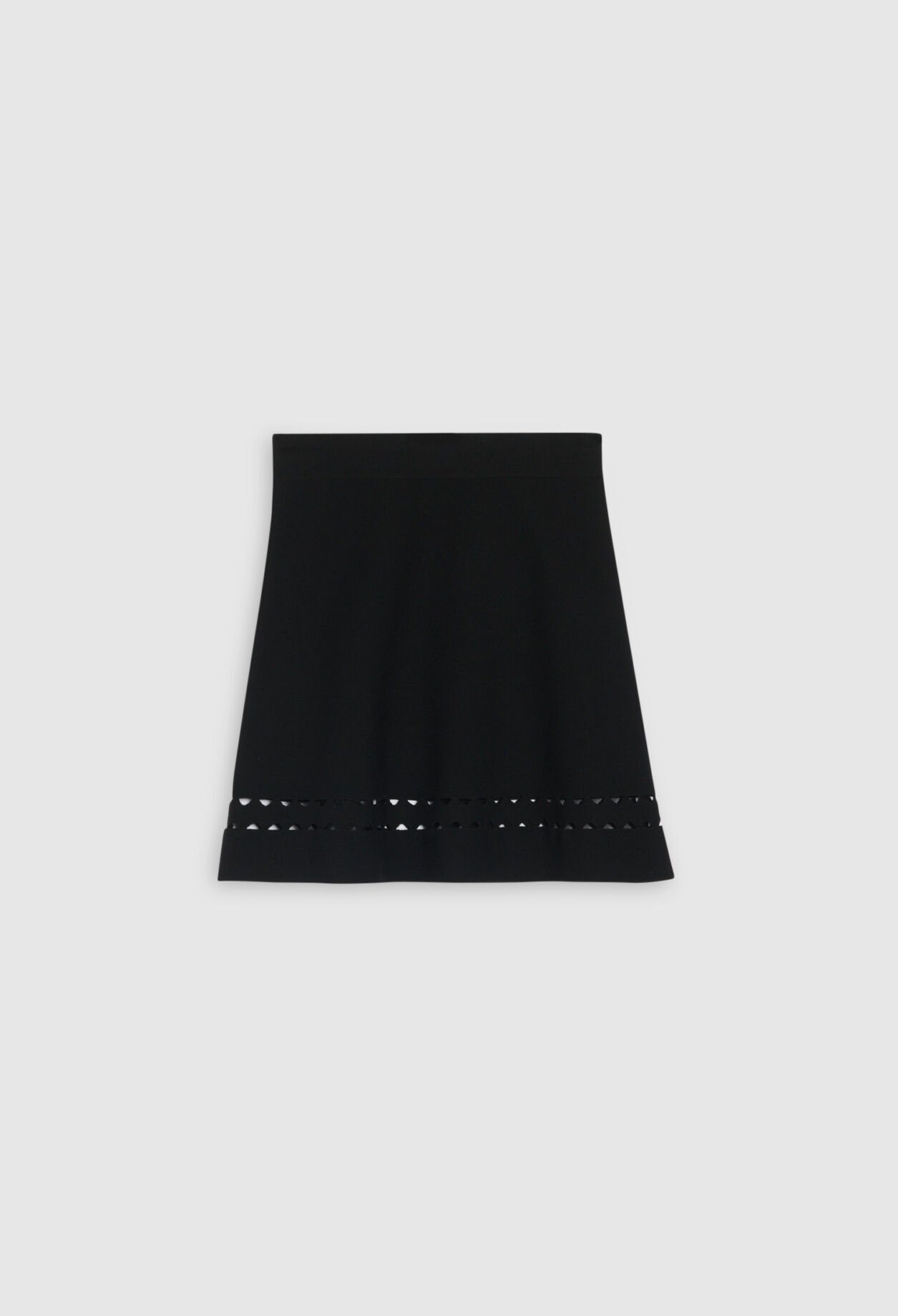 Jupe maille noire