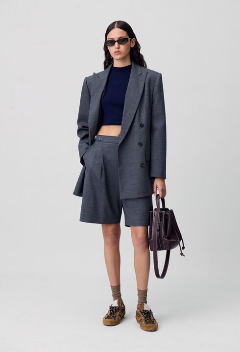 Veste croisée tailleur