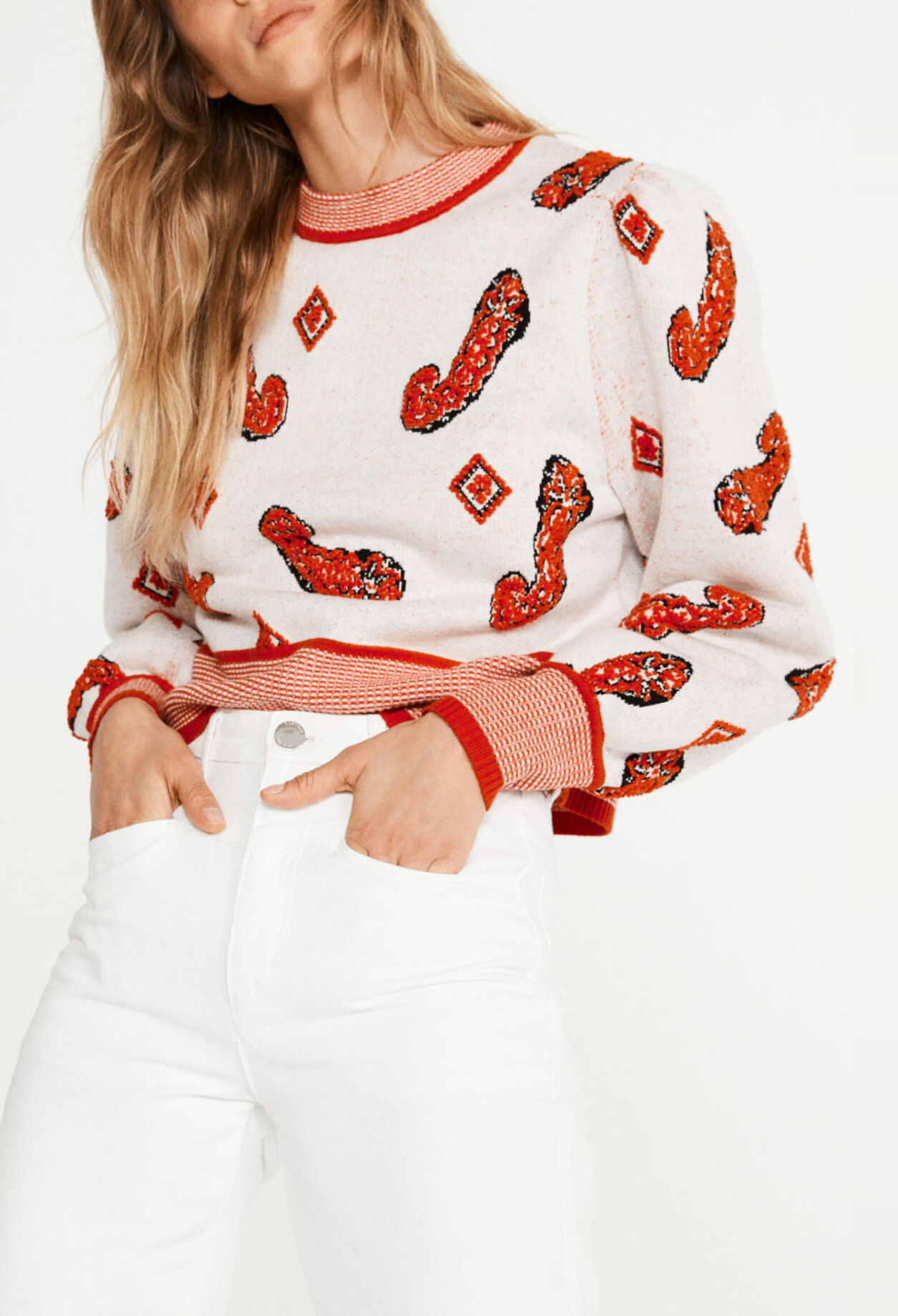 Pull motifs paisley