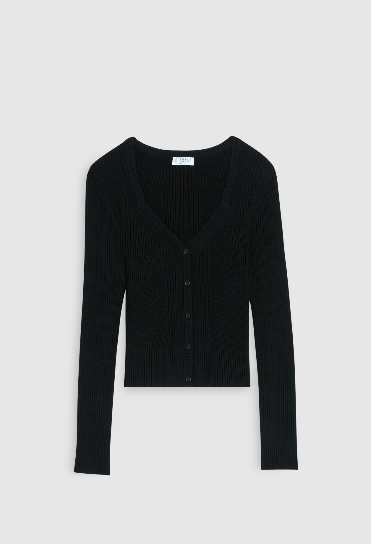 Cardigan bicolore