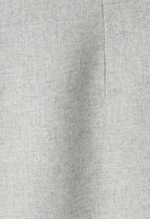 Jupe crayon taille haute gris clair