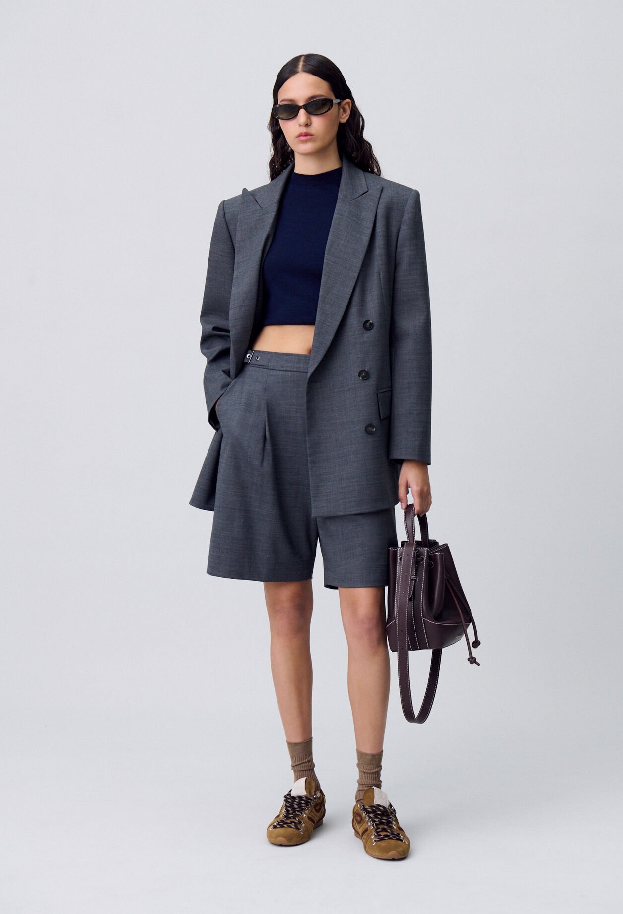 Veste croisée tailleur