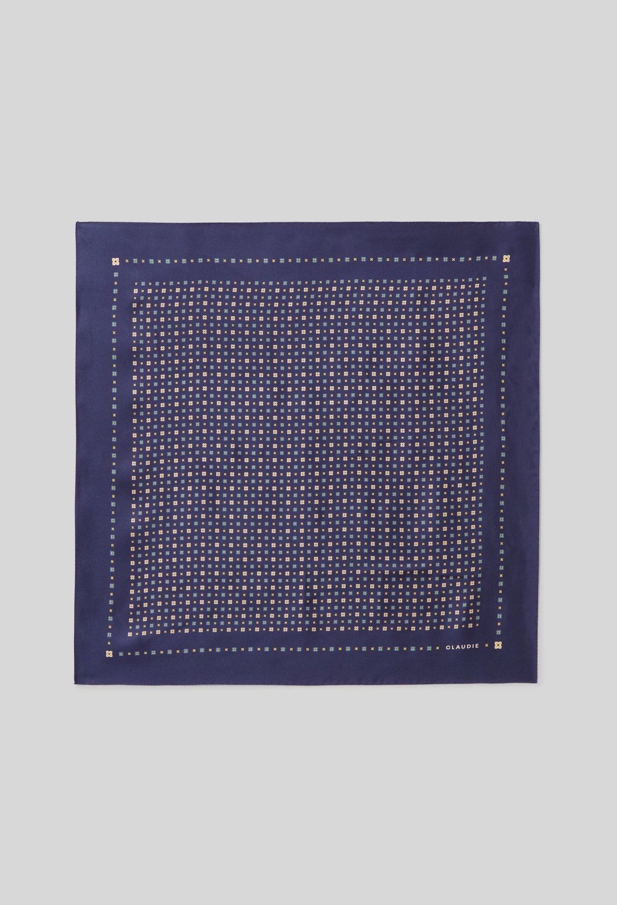 Foulard carré imprimé - Femme - Print Bleu - Claudie Pierlot