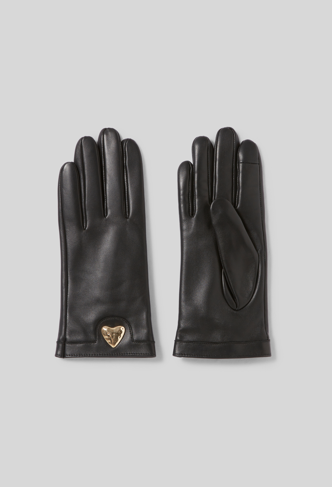 Gants cuir caur doré Gants cuir caur doré