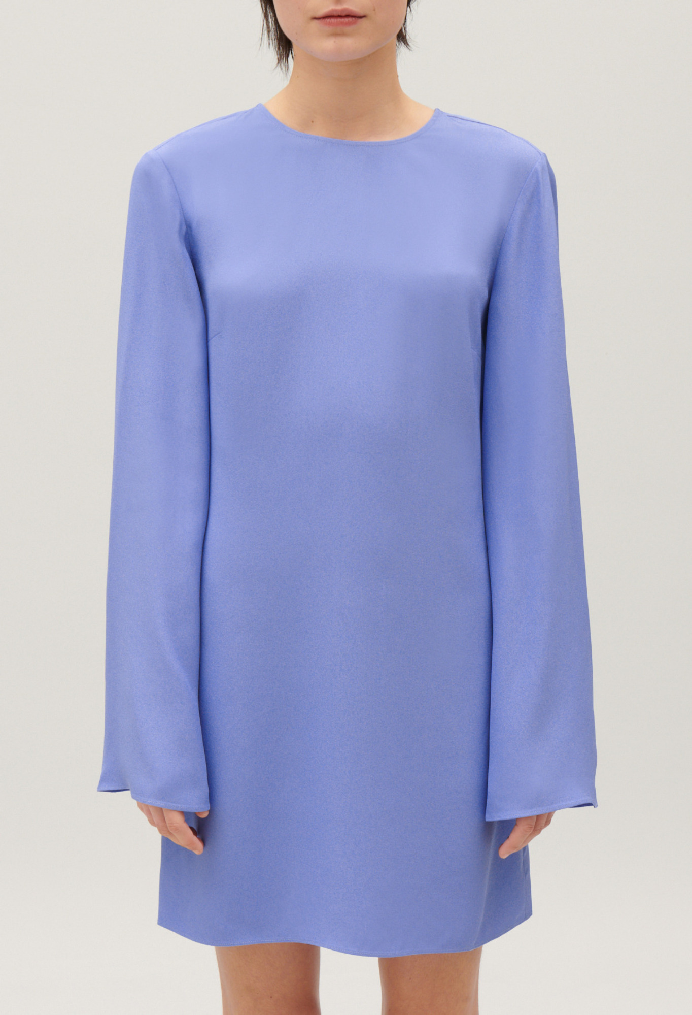 Claudie - Robe courte dos ouvert lavande - Lavande - Taille 40 - Pour Femme