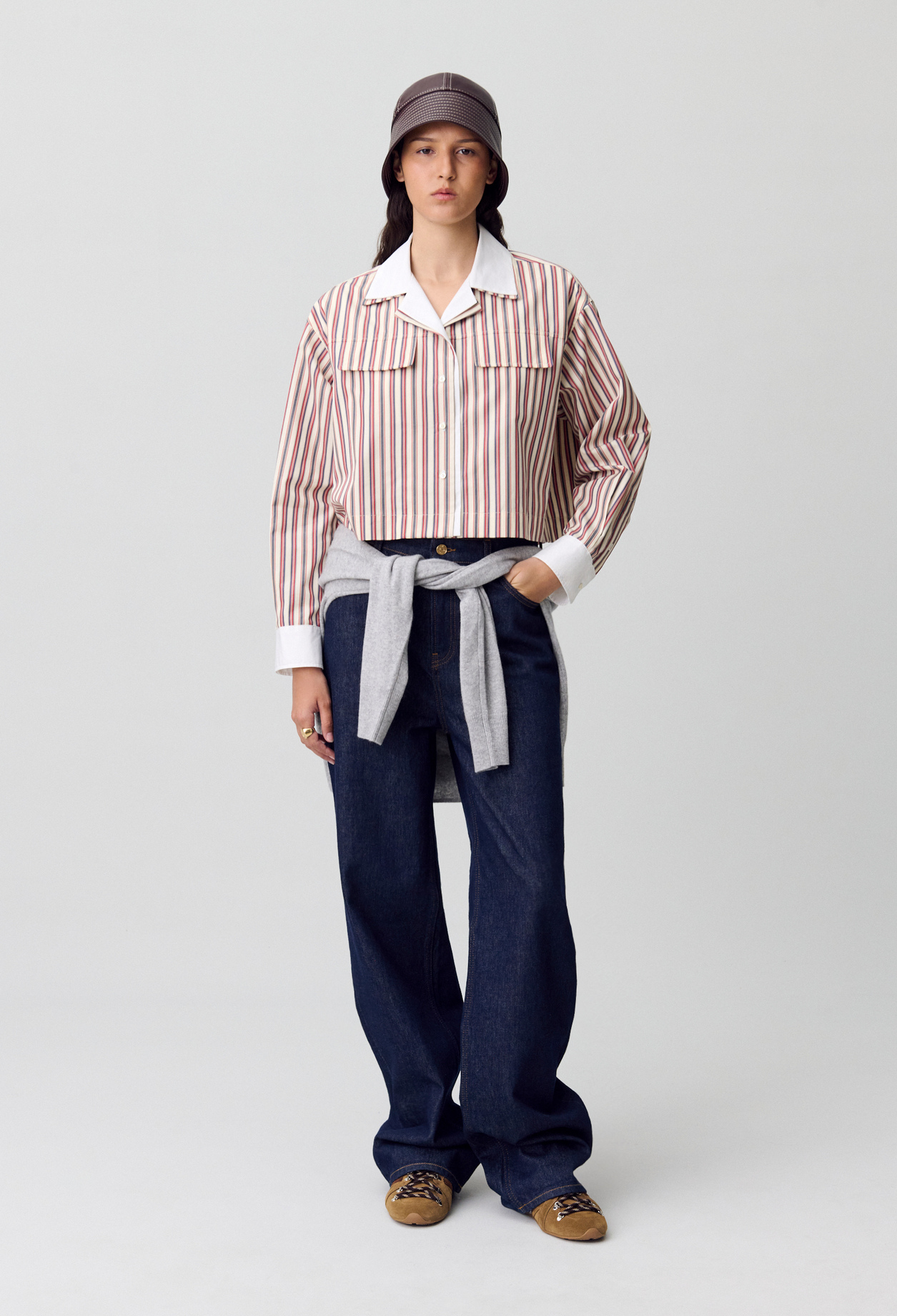 Claudie - Chemise rayures - Multico - Taille 34 - Pour Femme