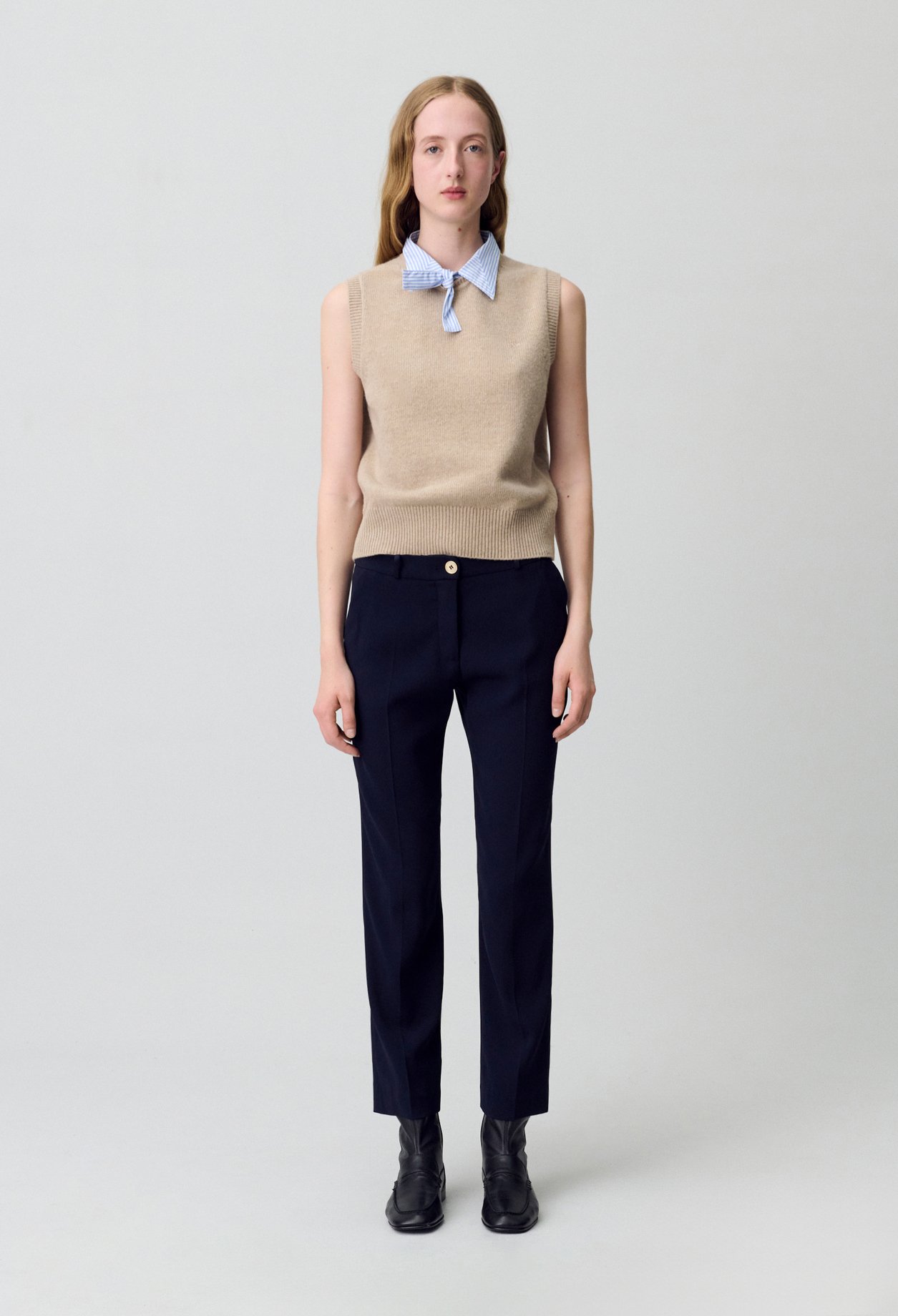 Pantalon tailleur cigarette - Claudie Pierlot - Modalova