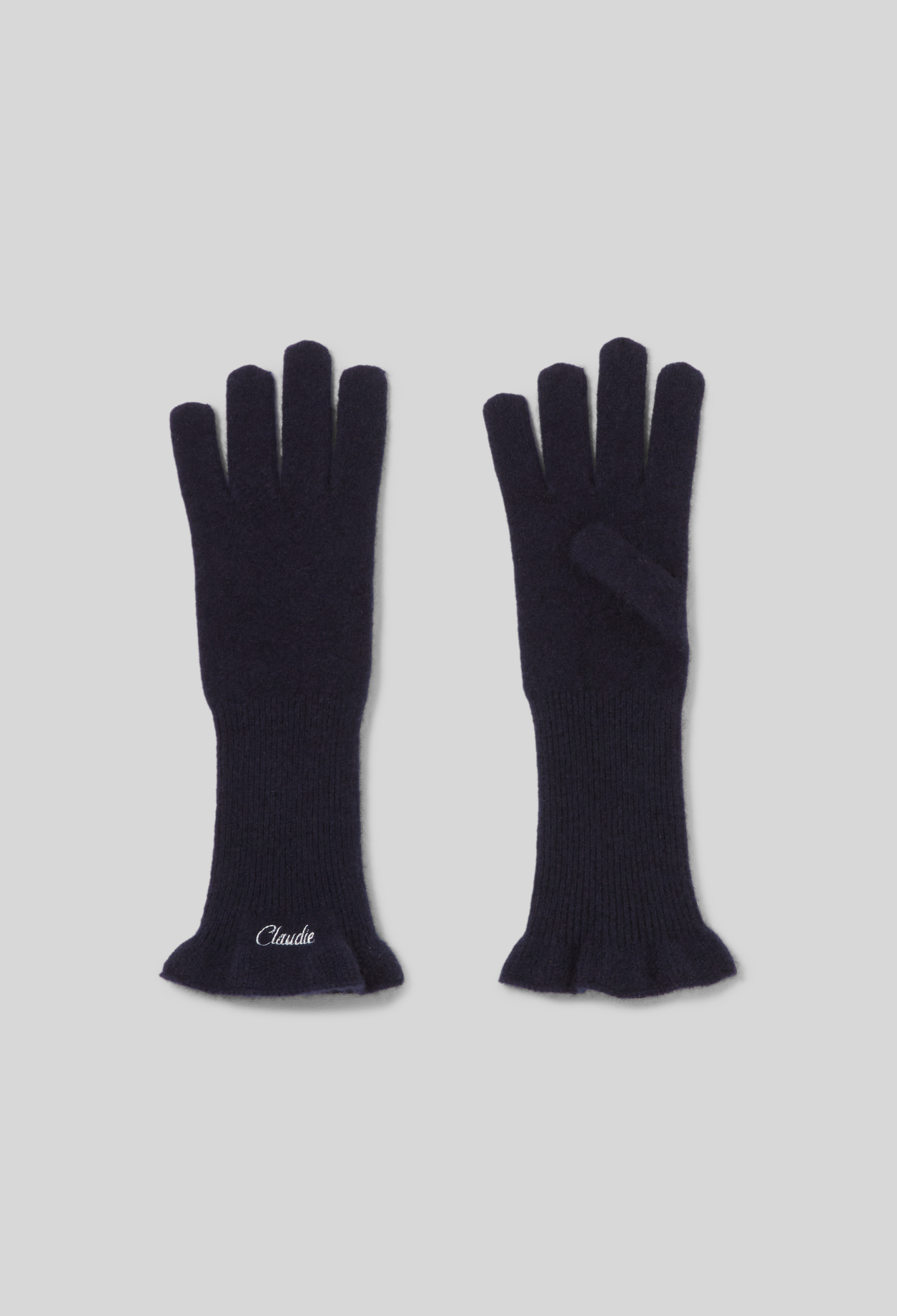 Gants en maille brodés Gants en maille brodés