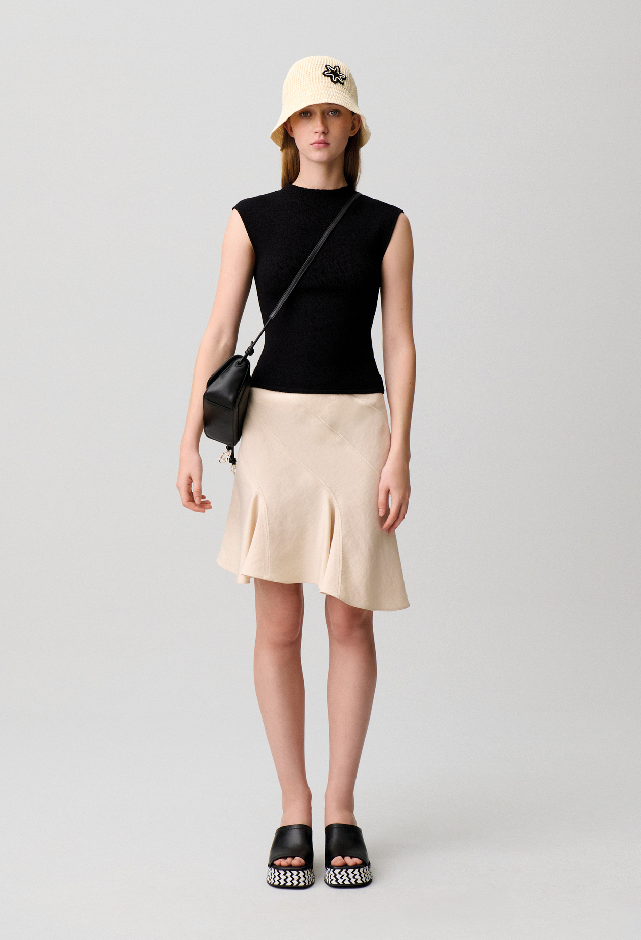 Claudie - Top maille sans manches - Noir - Taille 0 - Pour Femme