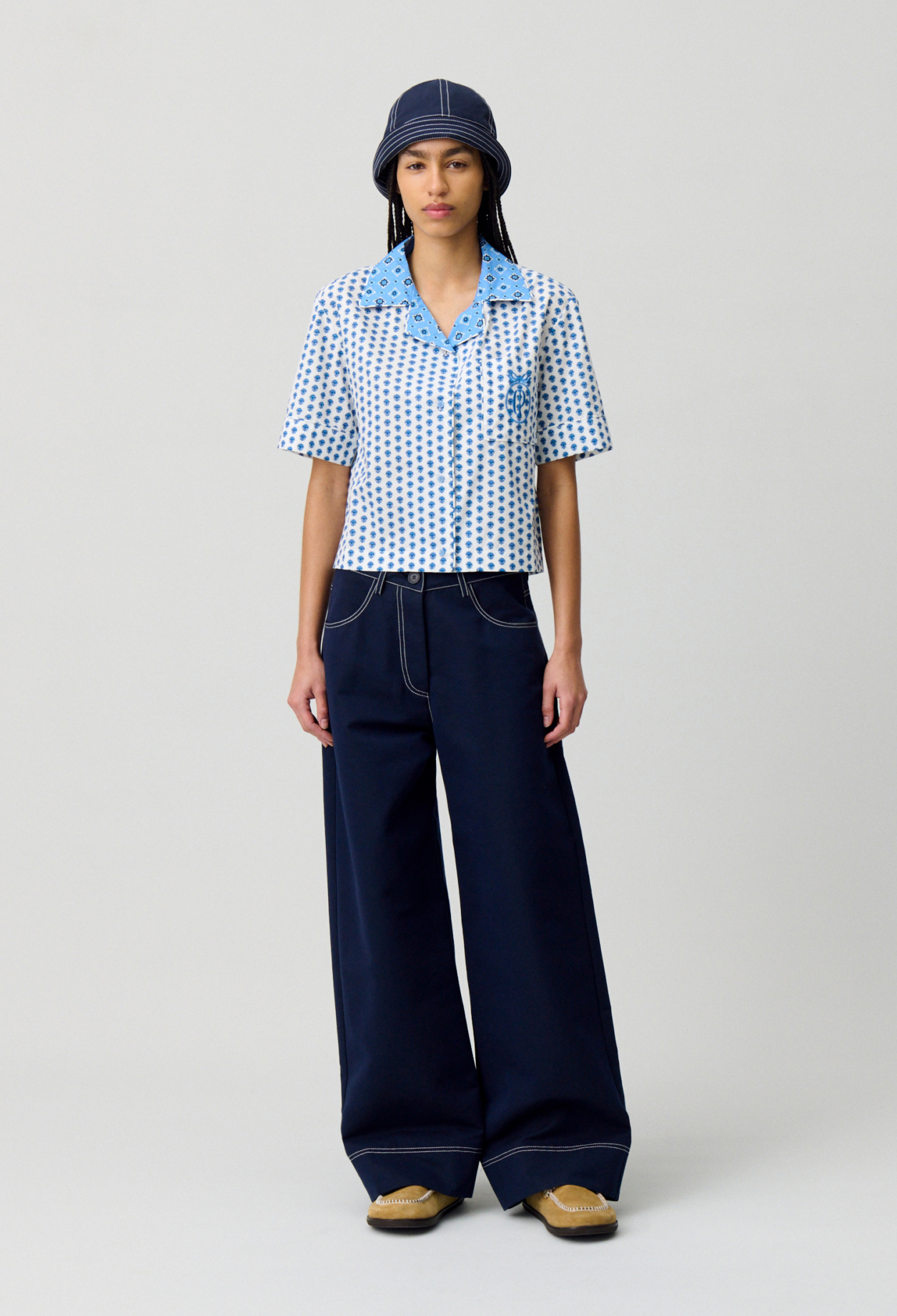 Chemise manches courtes - Claudie Pierlot - Modalova